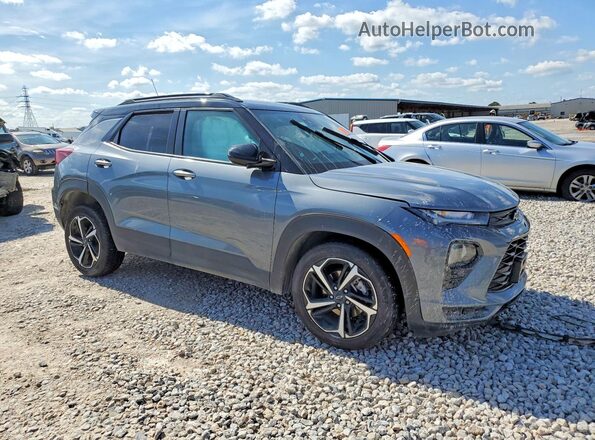 KL79MTSL3MB181560 2021 CHEVROLET TRAILBLAZER Gray წინა მარჯვენა