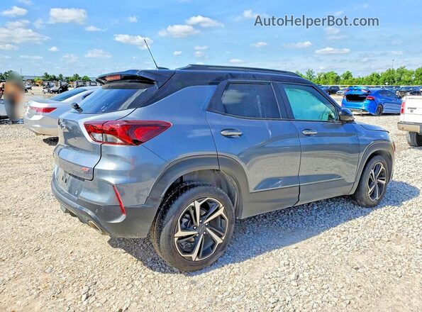 KL79MTSL3MB181560 2021 CHEVROLET TRAILBLAZER Gray უკანა მარჯვენა