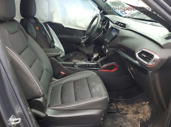 KL79MTSL3MB181560 2021 CHEVROLET TRAILBLAZER Gray წინა სალონის ხედი