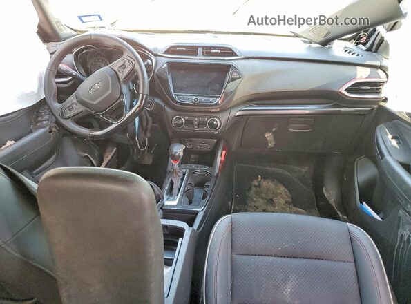 KL79MTSL3MB181560 2021 CHEVROLET TRAILBLAZER Gray წინა პანელის ხედი