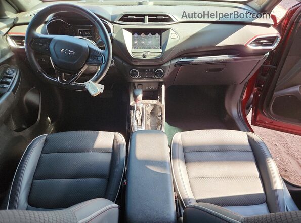 KL79MTSL3NB095022 2022 CHEVROLET TRAILBLAZER Maroon 