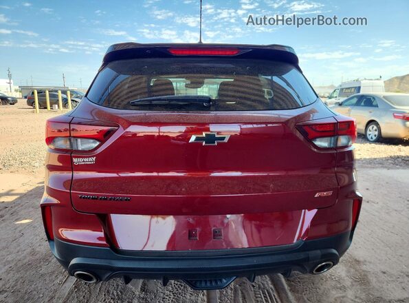 KL79MTSL3NB095022 2022 CHEVROLET TRAILBLAZER Maroon 