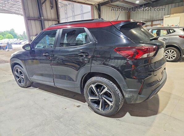 KL79MTSL3NB139374 2022 CHEVROLET TRAILBLAZER Black Rear left