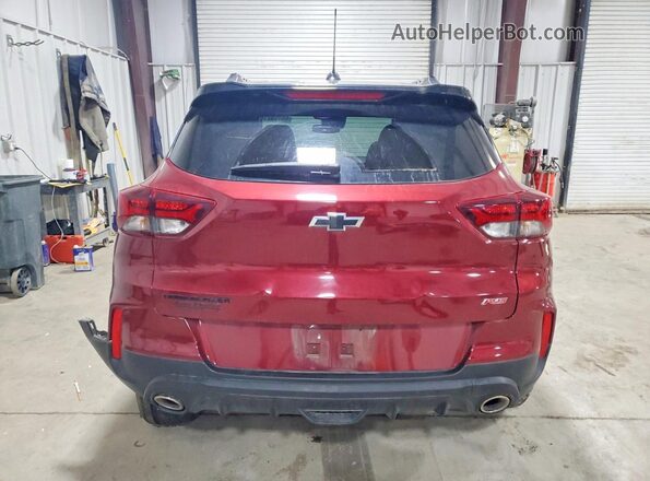 KL79MTSL3PB217381 2023 CHEVROLET TRAILBLAZER Red Вид ззаду