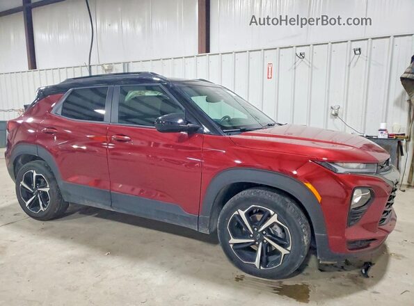 KL79MTSL3PB217381 2023 CHEVROLET TRAILBLAZER Red Передня права чверть