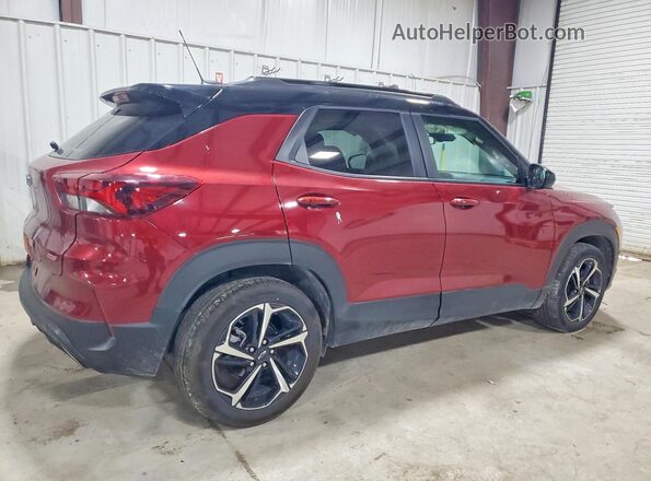 KL79MTSL3PB217381 2023 CHEVROLET TRAILBLAZER Red Задня права чверть