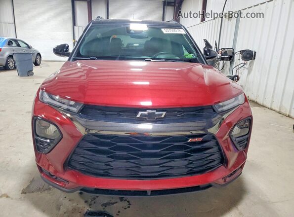 KL79MTSL3PB217381 2023 CHEVROLET TRAILBLAZER Red Вид спереду