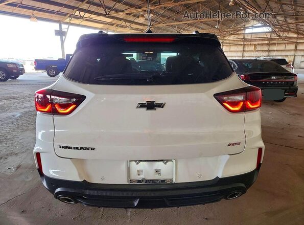 KL79MTSL3SB142920 2025 CHEVROLET TRAILBLAZER White უკანა ხედი