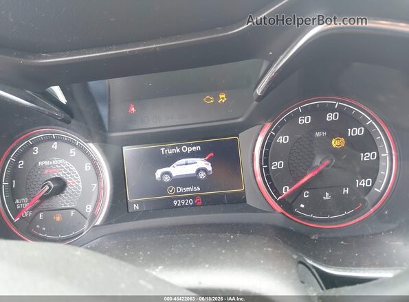 KL79MTSL4MB013247 2021 CHEVROLET TRAILBLAZER White Вид задніх сидінь