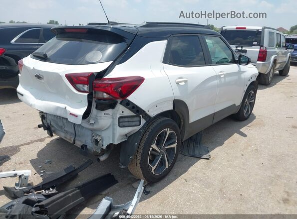 KL79MTSL4MB013247 2021 CHEVROLET TRAILBLAZER White Задня права чверть