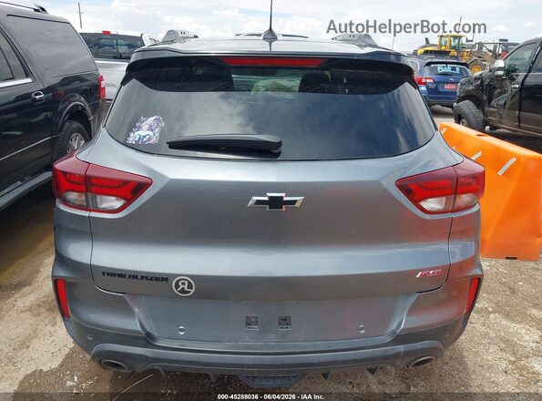 KL79MTSL4MB092614 2021 CHEVROLET TRAILBLAZER Gray 