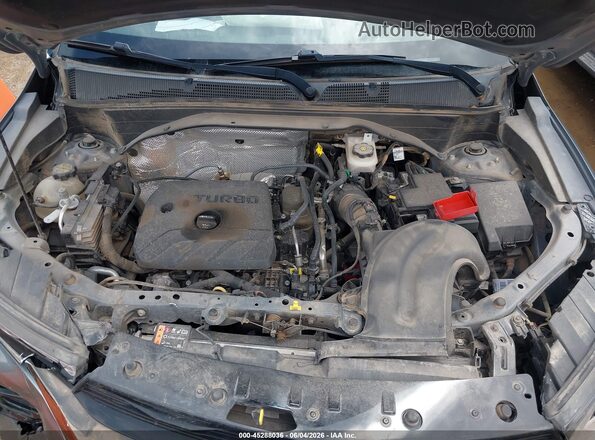KL79MTSL4MB092614 2021 CHEVROLET TRAILBLAZER Gray Vista trasera