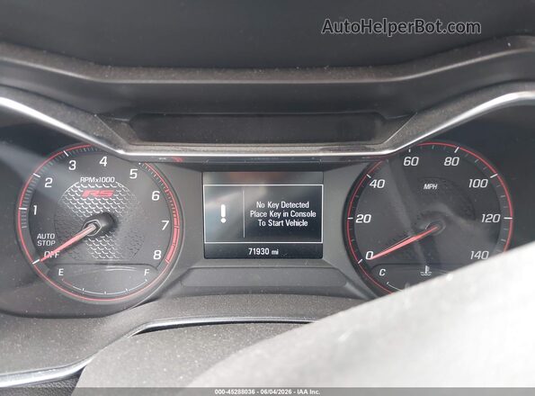 KL79MTSL4MB092614 2021 CHEVROLET TRAILBLAZER Gray Vista de los asientos traseros
