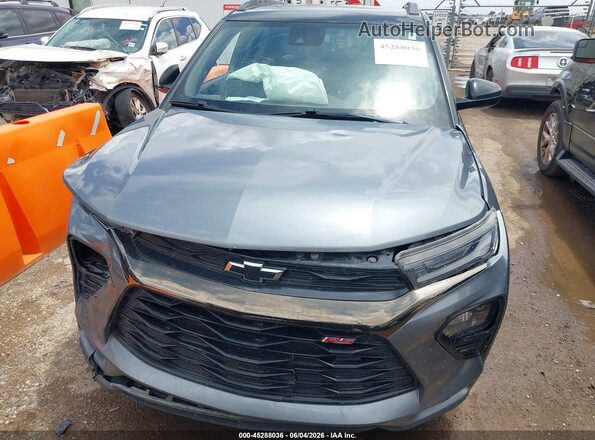 KL79MTSL4MB092614 2021 CHEVROLET TRAILBLAZER Gray Vista del cuadro de instrumentos