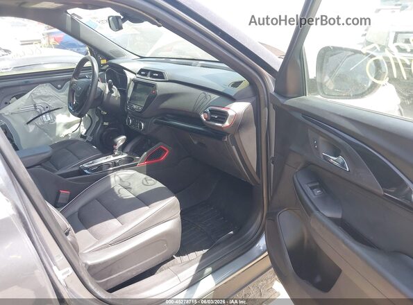 KL79MTSL4MB165268 2021 CHEVROLET TRAILBLAZER Gray Vista interior delantera