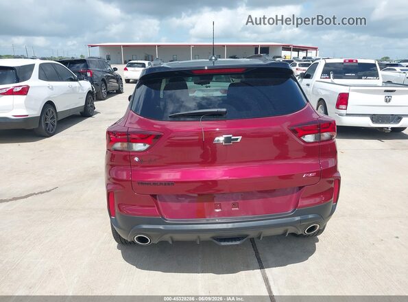 KL79MTSL4PB194922 2023 CHEVROLET TRAILBLAZER Burgundy 