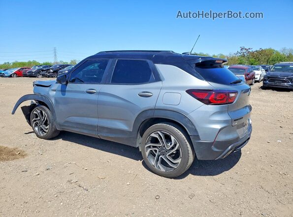 KL79MTSL4RB063881 2024 CHEVROLET TRAILBLAZER Gray Trasero izquierdo