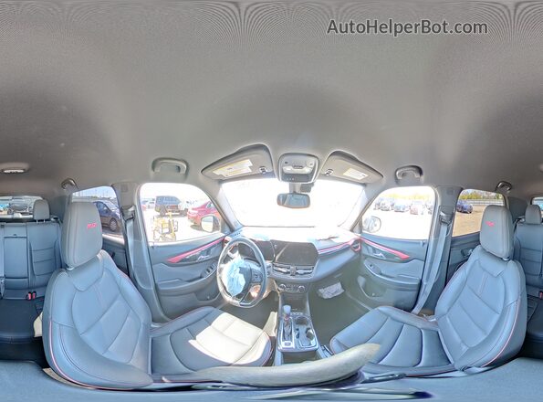 KL79MTSL4RB063881 2024 CHEVROLET TRAILBLAZER Gray Vista interior de 360 grados
