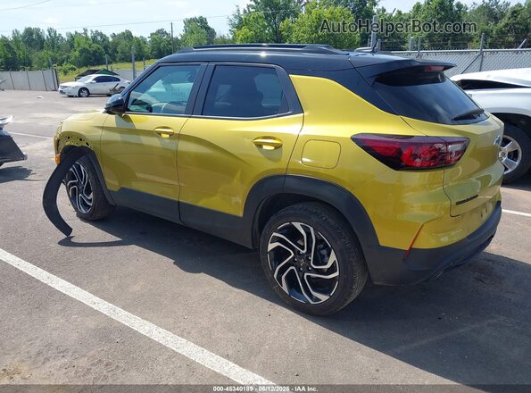 KL79MTSL4SB144885 2025 CHEVROLET TRAILBLAZER Yellow Задня ліва чверть