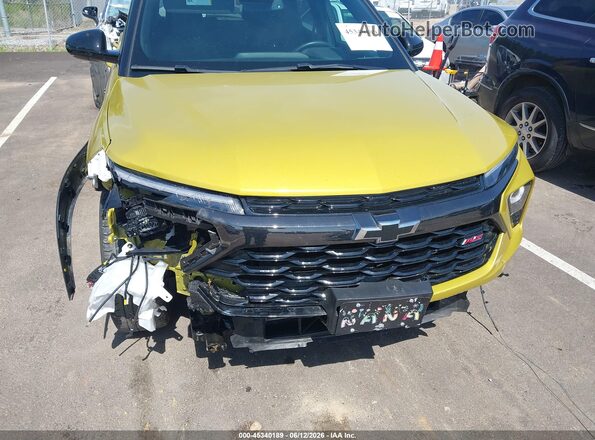 KL79MTSL4SB144885 2025 CHEVROLET TRAILBLAZER Yellow Вид спереду