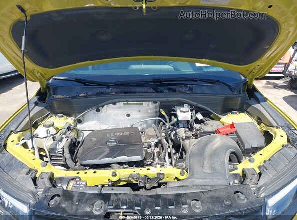 KL79MTSL4SB144885 2025 CHEVROLET TRAILBLAZER Yellow Вид ззаду