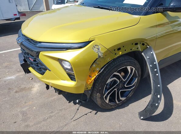 KL79MTSL4SB144885 2025 CHEVROLET TRAILBLAZER Yellow 