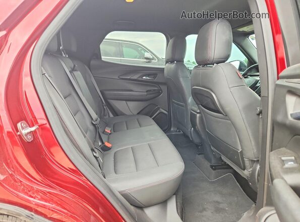 KL79MTSL5NB097418 2022 CHEVROLET TRAILBLAZER Red Вид задньої частини салону