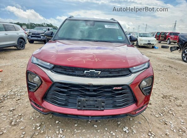 KL79MTSL5NB097418 2022 CHEVROLET TRAILBLAZER Red Вид спереду