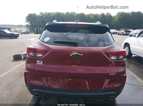 KL79MTSL5PB153439 2023 CHEVROLET TRAILBLAZER Red 