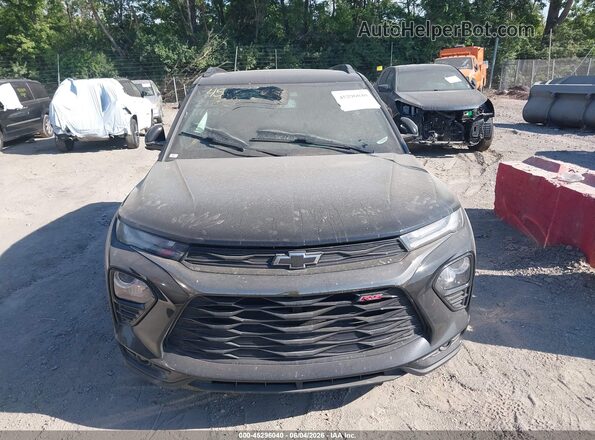 KL79MTSL6NB111889 2022 CHEVROLET TRAILBLAZER Black ხელსაწყოთა პანელის ხედი