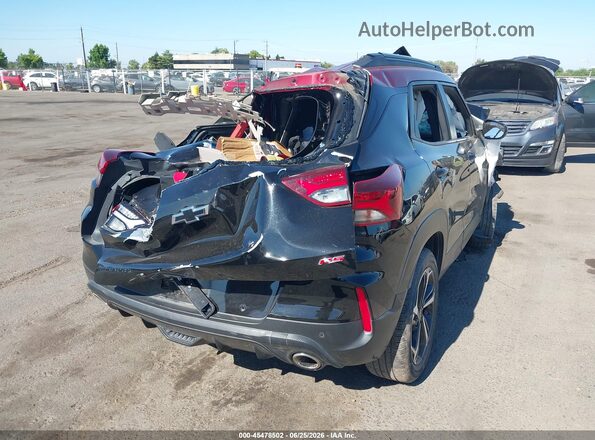 KL79MTSL6NB130622 2022 CHEVROLET TRAILBLAZER Black Rear right