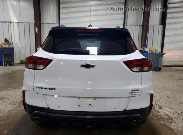 KL79MTSL6PB072241 2023 CHEVROLET TRAILBLAZER White უკანა ხედი