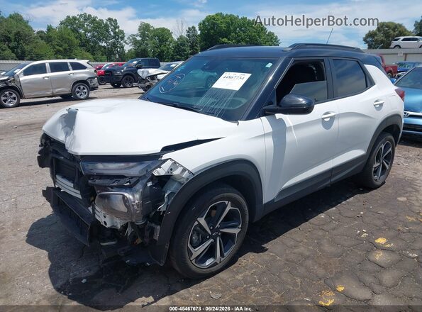 KL79MTSL6PB162778 2023 CHEVROLET TRAILBLAZER Белый Передняя левая четверть