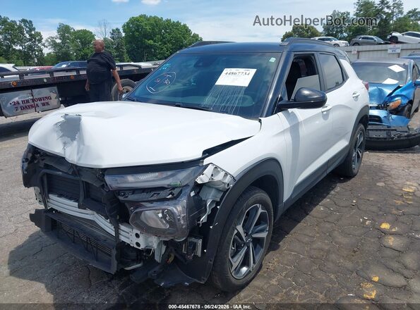 KL79MTSL6PB162778 2023 CHEVROLET TRAILBLAZER Белый Вид спереди