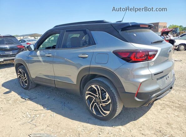 KL79MTSL6RB103328 2024 CHEVROLET TRAILBLAZER Gray Trasero izquierdo