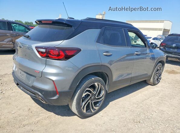KL79MTSL6RB103328 2024 CHEVROLET TRAILBLAZER Gray Trasero derecho