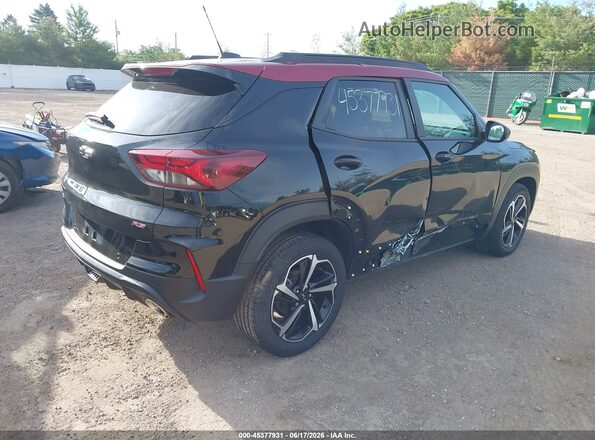 KL79MTSL7MB107123 2021 CHEVROLET TRAILBLAZER Black Հետևի աջ
