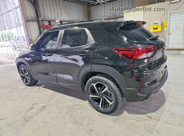 KL79MTSL7MB176300 2021 CHEVROLET TRAILBLAZER Black Հետևի ձախ