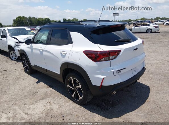 KL79MTSL7PB148078 2023 CHEVROLET TRAILBLAZER White Trasero izquierdo
