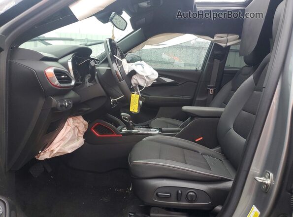 KL79MTSL7PB190136 2023 CHEVROLET TRAILBLAZER Gray Front interior view
