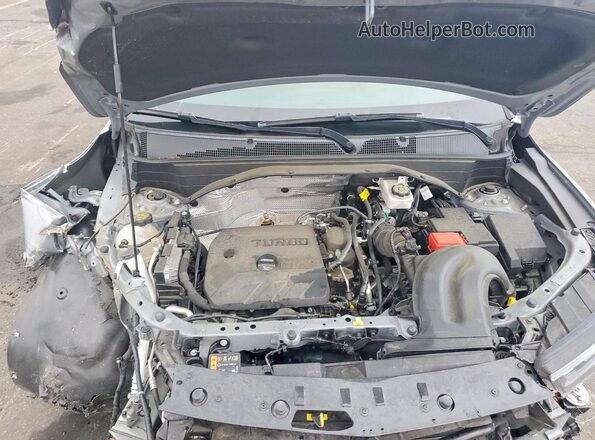KL79MTSL7PB190136 2023 CHEVROLET TRAILBLAZER Gray Engine compartment view