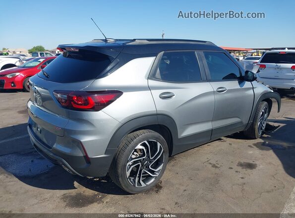 KL79MTSL7RB092291 2024 CHEVROLET TRAILBLAZER Gray Rear right