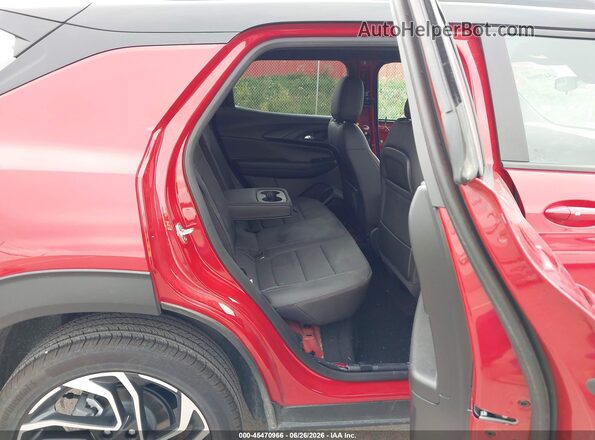 KL79MTSL7TB095392 2026 CHEVROLET TRAILBLAZER Red VIN კოდის სტიკერის ხედი