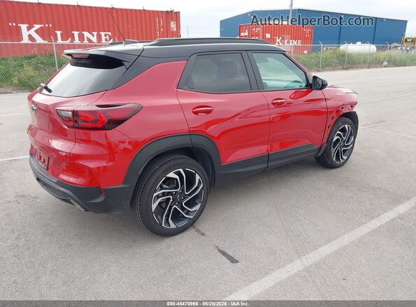 KL79MTSL7TB095392 2026 CHEVROLET TRAILBLAZER Red უკანა მარჯვენა