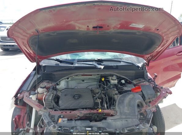 KL79MTSL8MB061804 2021 CHEVROLET TRAILBLAZER Red Rear view