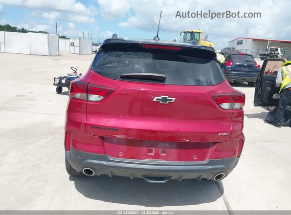 KL79MTSL8MB061804 2021 CHEVROLET TRAILBLAZER Red 