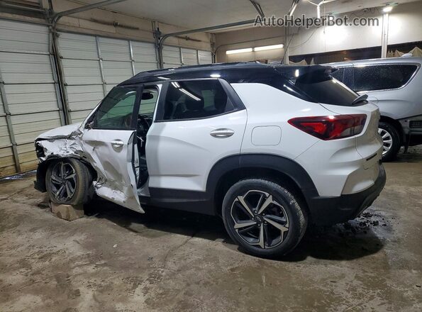 KL79MTSL8MB070339 2021 CHEVROLET TRAILBLAZER White Rear left