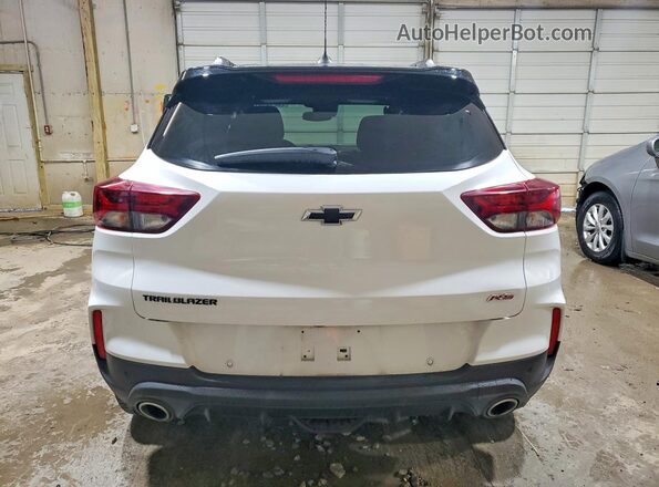 KL79MTSL8MB070339 2021 CHEVROLET TRAILBLAZER White Rear view