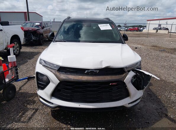 KL79MTSL8PB097254 2023 CHEVROLET TRAILBLAZER White Вид щитка приладів