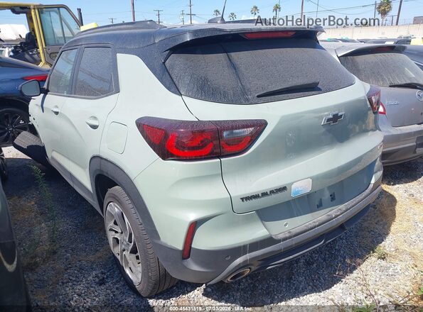 KL79MTSL8RB095801 2024 CHEVROLET TRAILBLAZER Green Rear left